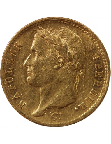 Napoléon Ier, Empereur de France, Roi d'Italie 20 Francs Or 1811 W Lille