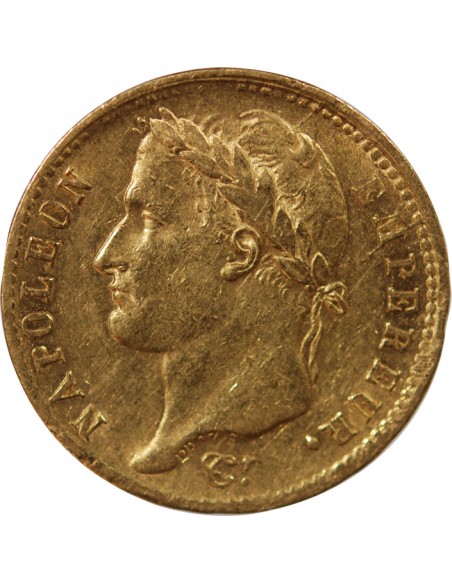 Napoléon Ier, Empereur de France, Roi d'Italie 20 Francs Or 1811 W Lille