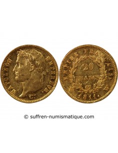 NAPOLEON Ier - 20 FRANCS OR 1811 W LILLE