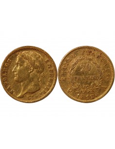 NAPOLÉON Ier - 20 FRANCS OR, TETE LAUREE - 1812 A PARIS 2