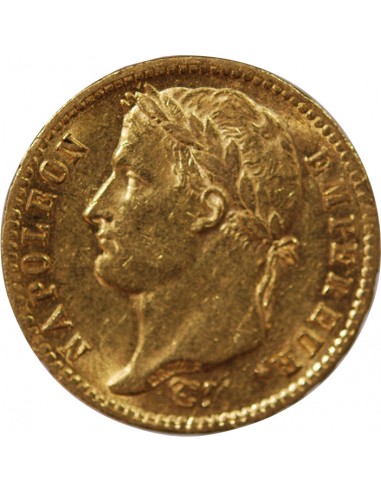 NAPOLÉON Ier - 20 FRANCS OR, TETE LAUREE - 1813 A PARIS