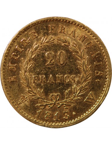 NAPOLEON Ier - 20 FRANCS OR 1813 W LILLE