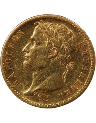 NAPOLEON Ier - 20 FRANCS OR 1813 W LILLE