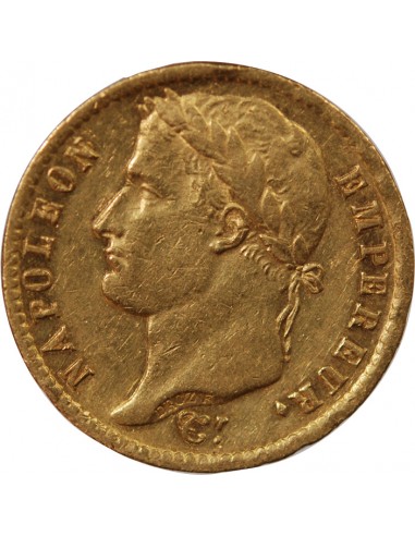 Napoléon Ier, Empereur de France, Roi d'Italie 20 Francs Or 1814 A Paris