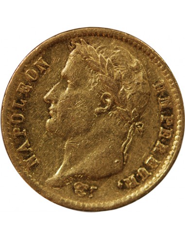 NAPOLEON Ier - 20 FRANCS OR 1814 W LILLE