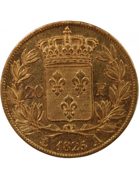 CHARLES X - 20 FRANCS OR 1825 A PARIS