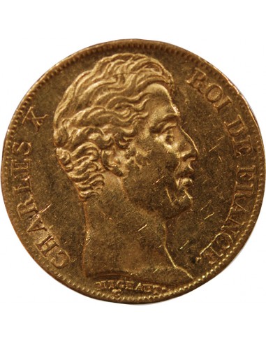 CHARLES X - 20 FRANCS OR 1825 A PARIS