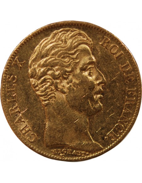 CHARLES X - 20 FRANCS OR 1825 A PARIS