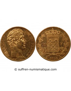 CHARLES X - 20 FRANCS OR 1825 A PARIS