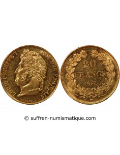 LOUIS PHILIPPE﻿ Ier - 20 FRANCS OR 1847 A PARIS﻿