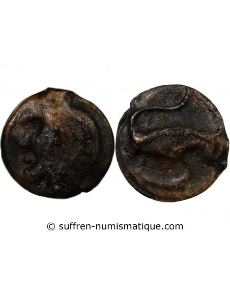 Gaule (Turons) 1 potin Potin 80 à 50 AV JC