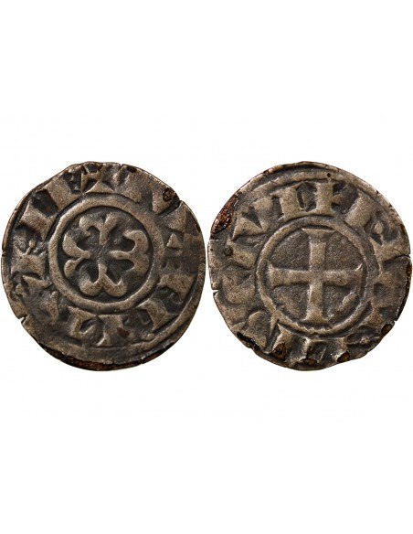 DUCHÉ DE BRETAGNE, ANONYME - DENIER - 1186 / 1213, NANTES