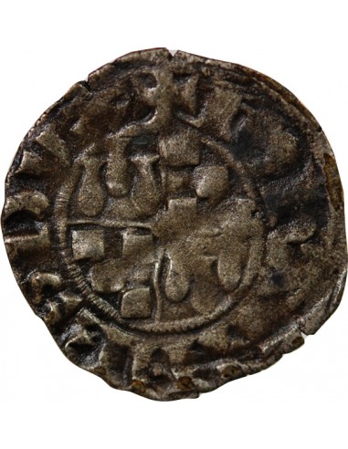 DUCHÉ DE BRETAGNE, JEAN III - DENIER 1312 / 1341 NANTES