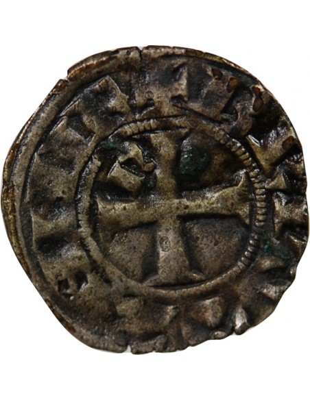 DUCHÉ DE BRETAGNE, JEAN III - DENIER 1312 / 1341 NANTES
