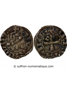 DUCHÉ DE BRETAGNE, JEAN III - DENIER 1312 / 1341 NANTES