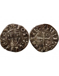 DUCHÉ DE BRETAGNE, JEAN III LE BON - DENIER 1312 / 1341 SAINT-BRIEUC 2