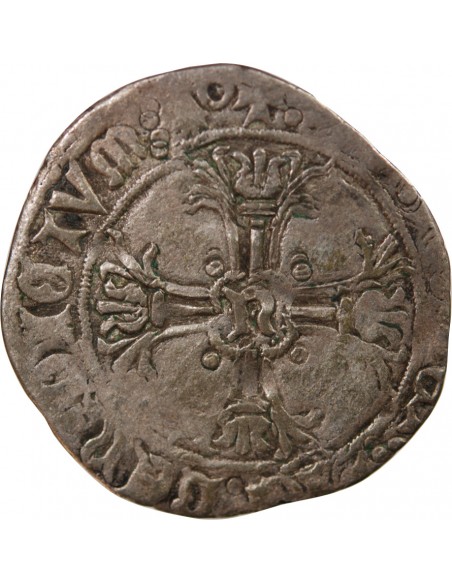 François II de Bretagne 1 gros Billon 1458-1488 T Nantes