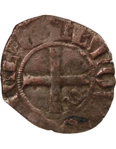 DUCHÉ DE BRETAGNE, JEAN III LE BON - DENIER 1312 / 1341 SAINT-BRIEUC