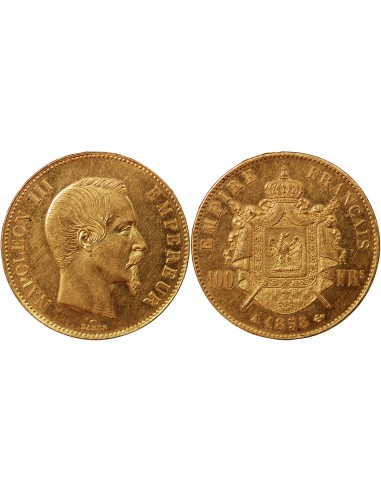 NAPOLEON III - 100 FRANCS OR 1858 A PARIS﻿