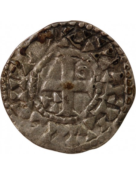 Louis VI Denier Argent 1110 - 1130 R Orléans