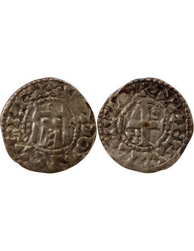 Louis VI Denier Argent 1110 - 1130 R Orléans