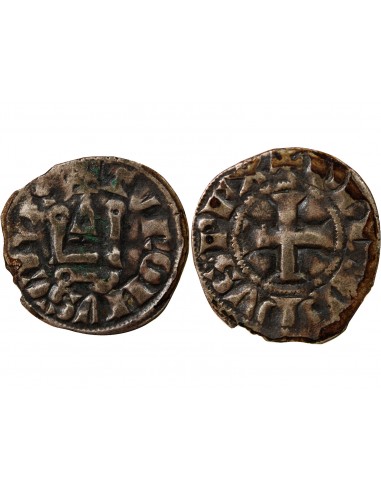 Philippe IV Denier Tournois Argent 1290-1295