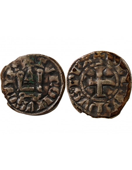 Philippe IV Denier Tournois Argent 1290-1295