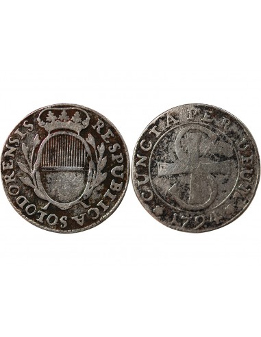 Suisse 10 kreuzer Argent 1794