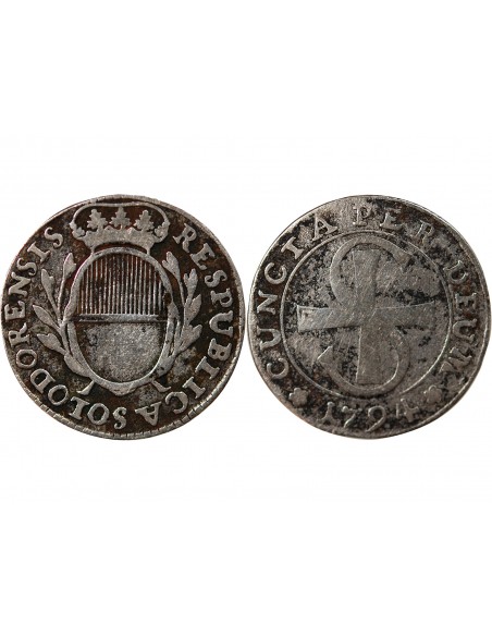 Suisse 10 kreuzer Argent 1794