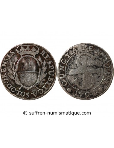 Suisse 10 kreuzer Argent 1794