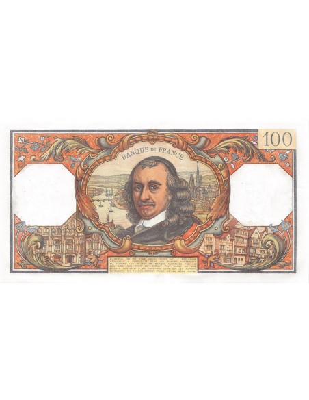 FRANCE, CORNEILLE - 100 FRANCS 05/10/1967 - SÉRIE Y.266
