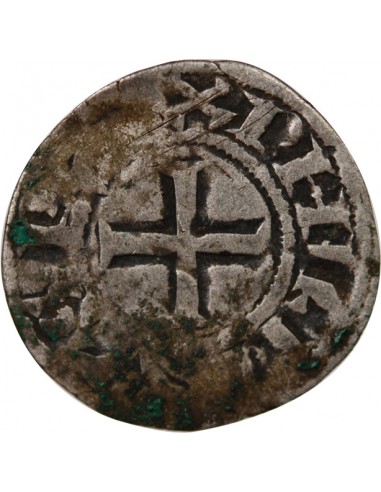Philippe II Denier Tournois Billon 1204- 1220 E Tours