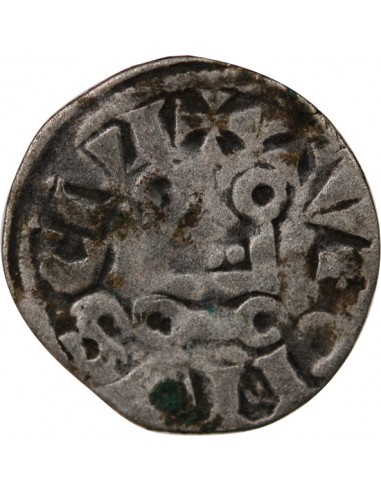 Louis VIII 1 denier tournois Billon 1223-1245