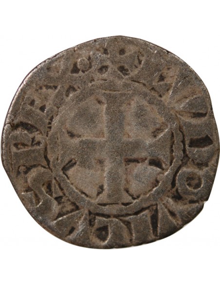 Louis VIII 1 denier tournois Billon 1223-1245