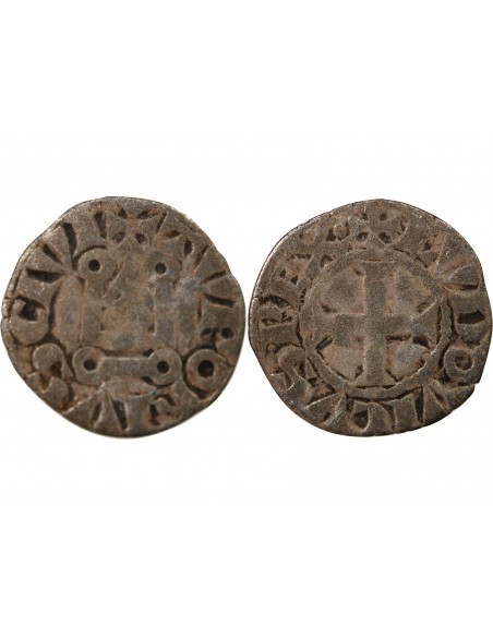 Louis VIII Denier Tournois Billon 1223-1245