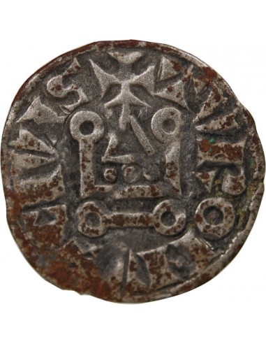 LOUIS IX, dit SAINT LOUIS - DENIER TOURNOIS 1240 / 1270﻿