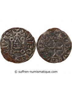 LOUIS IX, dit SAINT LOUIS - DENIER TOURNOIS 1240 / 1270﻿