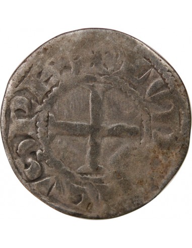 Louis IX dit Saint-Louis Denier Tournois Billon 1240-1270