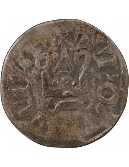 Louis IX dit Saint-Louis Denier Tournois Billon 1240-1270