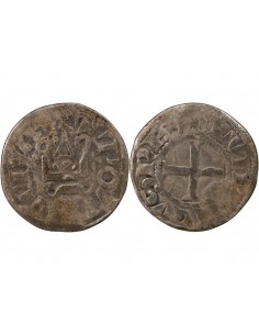 Louis IX dit Saint-Louis Denier Tournois Billon 1240-1270 2