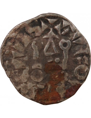 Louis IX dit Saint-Louis Denier Tournois Billon 1240-1270