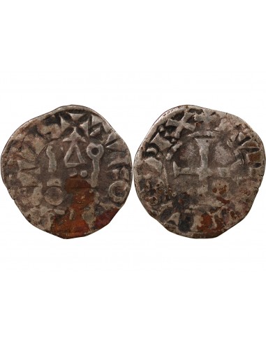 Louis IX dit Saint-Louis Denier Tournois Billon 1240-1270