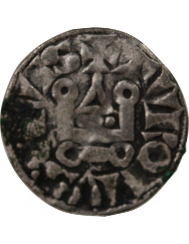 PHILIPPE III - DENIER TOURNOIS AVEC POINTS 1270-1280