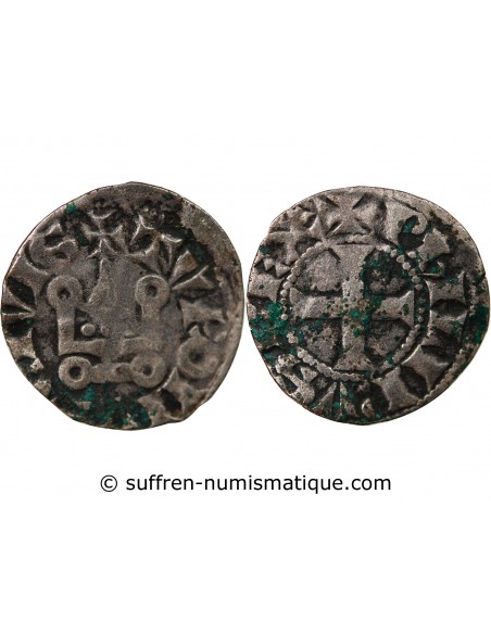 PHILIPPE III - DENIER TOURNOIS 1270-1280