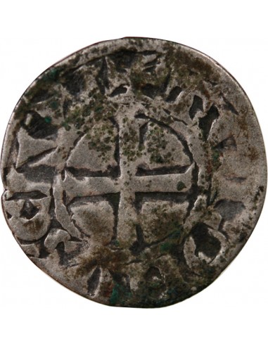 1 denier Argent XIIe siècle E Tours