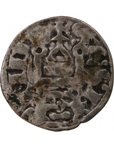 1 denier Argent XIIe siècle E Tours