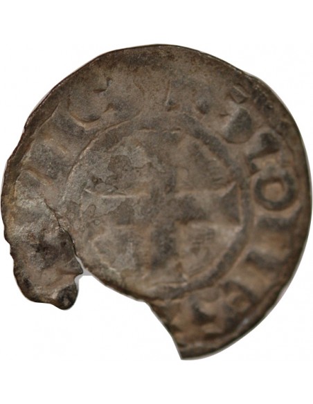 COMTÉ DU POITOU, ALPHONSE DE POITIERS – DENIER 1241/1271