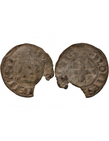COMTÉ DU POITOU, ALPHONSE DE POITIERS – DENIER 1241/1271