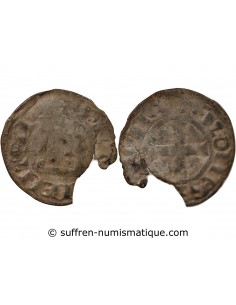 COMTÉ DU POITOU, ALPHONSE DE POITIERS – DENIER 1241/1271