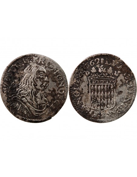 Monaco Louis Ier de Monaco 1/12 ecu Argent 1662